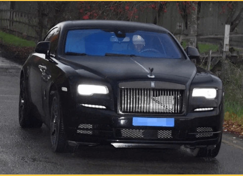 Maria Salaues Partner's Rolls Royce